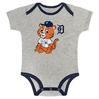 Infant Detroit Tigers Play Ball 2-Pack Bodysuit Set