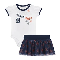 Ensemble body et jupe doux des Detroit Tigers pour bébé