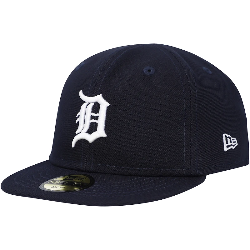 Casquette ajustée My First 59FIFTY New Era Detroit Tigers bleu marine pour bébé