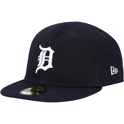 Casquette ajustée My First 59FIFTY New Era Detroit Tigers bleu marine pour bébé