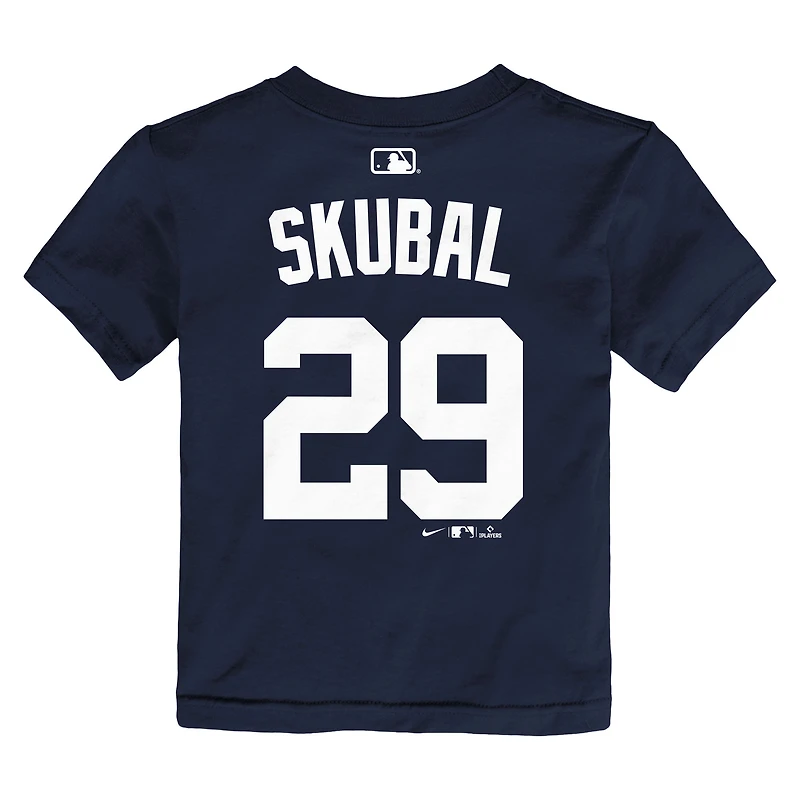Infant Nike Tarik Skubal Navy Detroit Tigers Name & Number T-Shirt