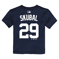 Infant Nike Tarik Skubal Navy Detroit Tigers Name & Number T-Shirt