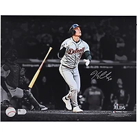 Kerry Carpenter Detroit Tigers Autographed 11" x 14" 2024 ALDS Game-Winning Home Run Spotlight Photograph