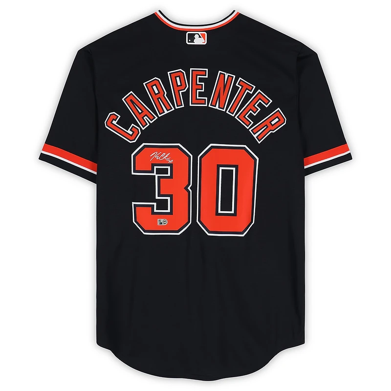 Kerry Carpenter Detroit Tigers Autographed Black Nike Alternate Replica Jersey
