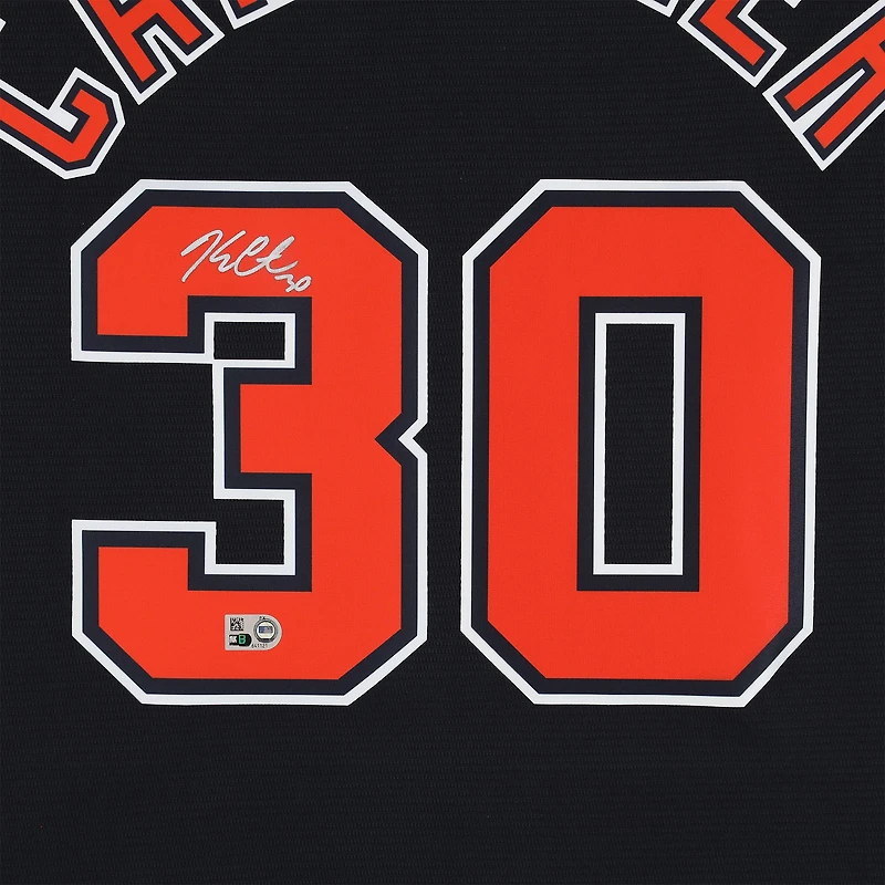 Kerry Carpenter Detroit Tigers Autographed Black Nike Alternate Replica Jersey