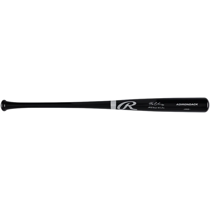 Kerry Carpenter Detroit Tigers Autographed Black Rawlings Adirondack Pro Bat with "MLB Debut 8/10/22" Inscription
