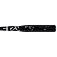 Batte Rawlings Pro noire autographiée par Kerry Carpenter, des Tigers de Detroit, avec l'inscription « Gritty Tigs ! »