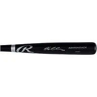 Batte de baseball Pro Model Rawlings noire autographiée par Kerry Carpenter des Detroit Tigers