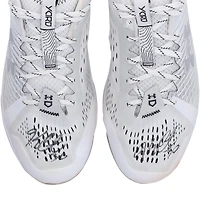 Kerry Carpenter Detroit Tigers Autographed Game-Used White Under Armour Cleats from the 2024 MLB Season - CR96738453-54