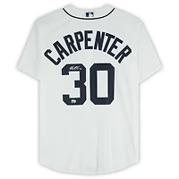 Kerry Carpenter Detroit Tigers Autographed White Nike Replica Jersey