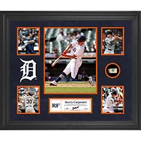 Kerry Carpenter Detroit Tigers Framed 5-Photo Collage with a Piece of Game-Used Ball