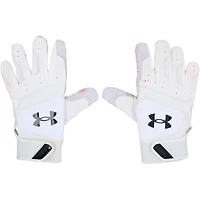 Kerry Carpenter Detroit Tigers Game-Used White Under Armour Batting Gloves from the 2025 MLB Season 
