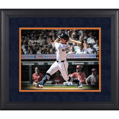 Photo encadrée avec la signature fac-similé de Kevin McGonigle, joueur des Tigers de Detroit, format 11 x 14 pouces.