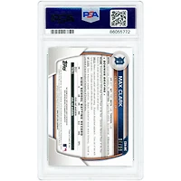 Max Clark Detroit Tigers Autographed 2023 Bowman Draft Chrome Green Lava Refractor #CDA-MC #94/99 PSA Authenticated 9 Card
