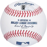 Max Clark Detroit Tigers Autographed Baseball with "2023 #3 Pick" Inscription