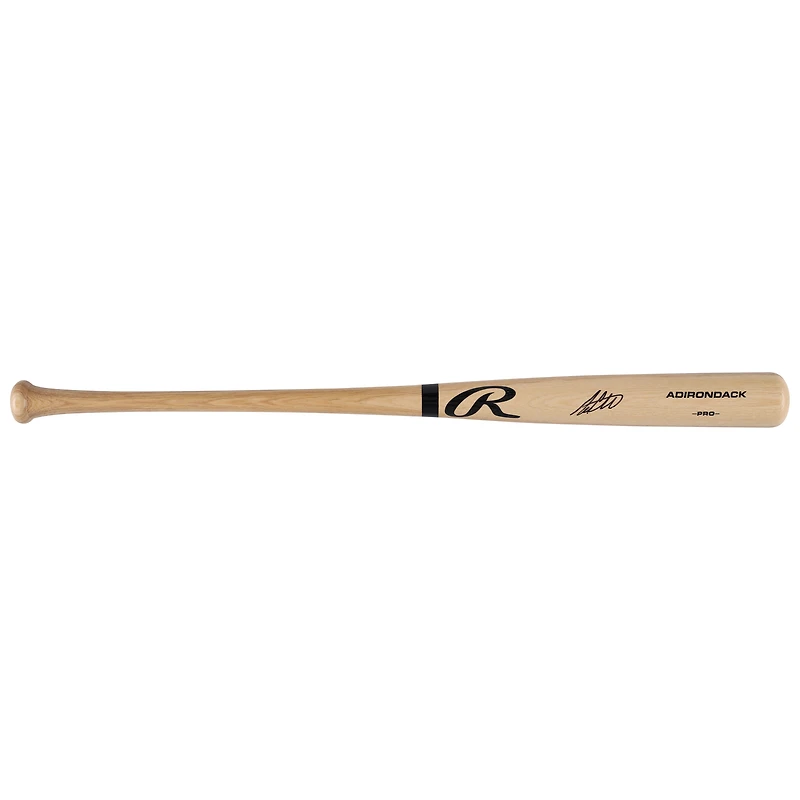 Bâton Rawlings Pro blond autographié par Max Clark des Tigers de Detroit
