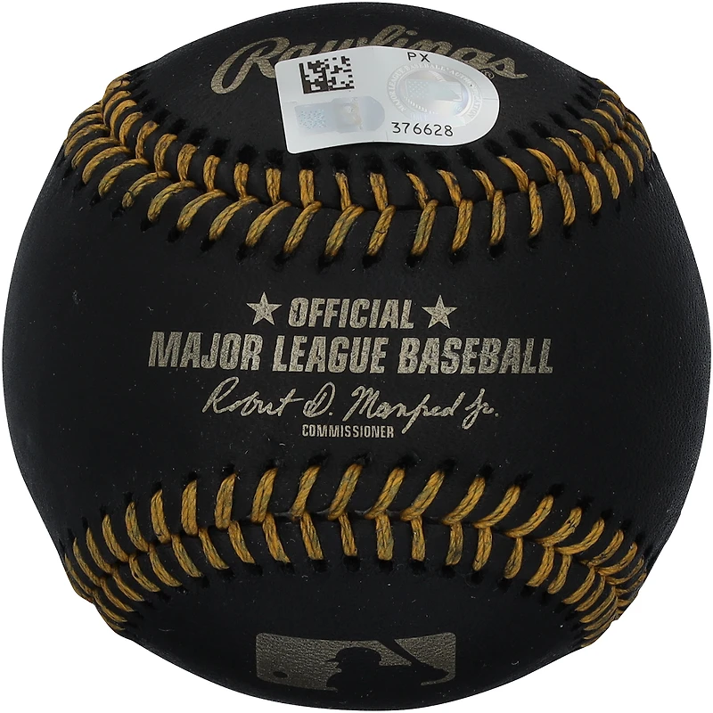 Max Clark Detroit Tigers Autographed Rawlings Black MLB Baseball