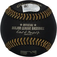 Max Clark Detroit Tigers Autographed Rawlings Black MLB Baseball