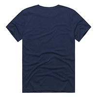 Men's Homage  Navy Detroit Tigers Hyper Local Tri-Blend T-Shirt