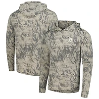 Men's Levelwear  Tan Detroit Tigers Insignia Lightweight Long Sleeve Hooded T-Shirt