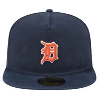 Casquette ajustée 59FIFTY noire Detroit Tigers Championship Side Flag New Era pour homme