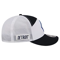 Casquette snapback New Era City Connect 9FIFTY pour homme, bleu marine, Detroit Tigers, modèle City Connect Split Panel.