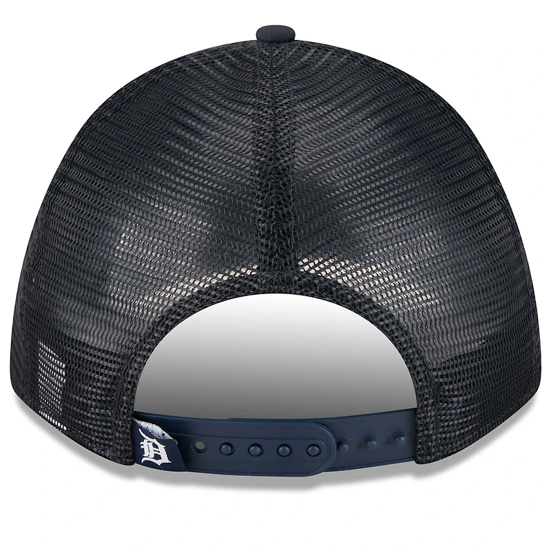 Men's New Era  Navy Detroit Tigers Minimalist 9FORTY A-Frame Adjustable Hat