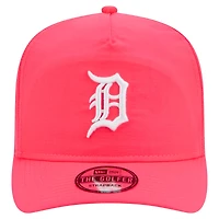 Casquette ajustable de golfeur de tous les jours rose Detroit Tigers de New Era pour homme