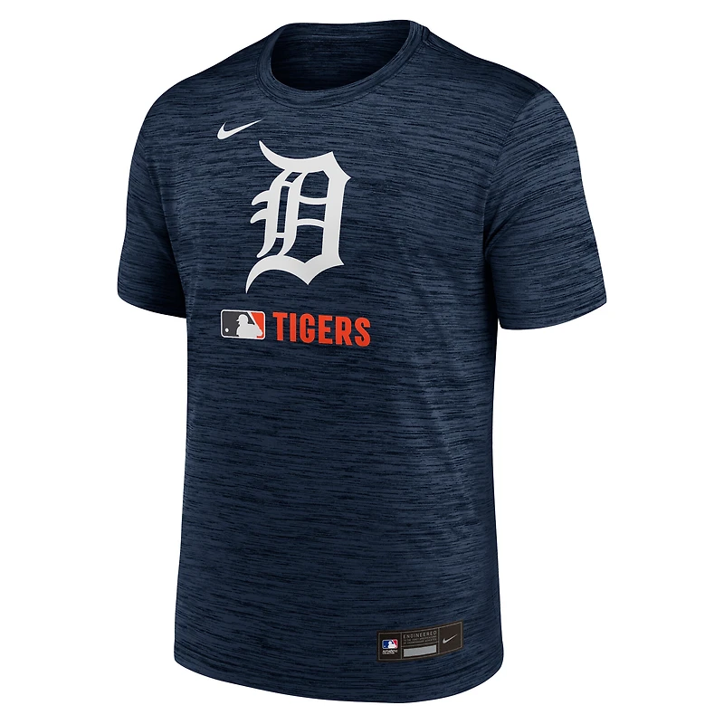 Men's Nike  Navy Detroit Tigers Authentic Collection Velocity Dri-FIT T-Shirt