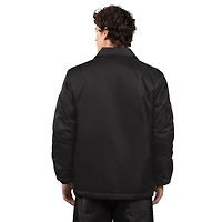 Veste d'entraîneur à boutons-pression pour homme Detroit Tigers Starter Black