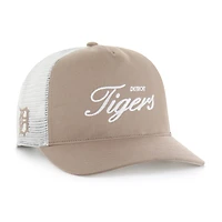 Men's '47  Brown Detroit Tigers Foundational Mesh Hitch Adjustable Hat