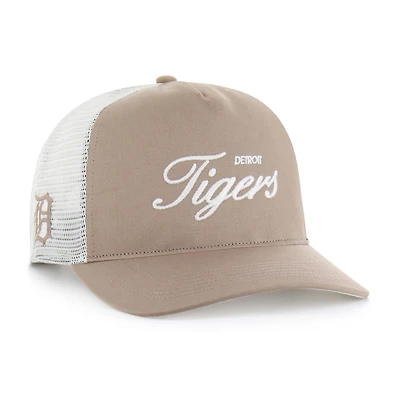 Men's '47  Brown Detroit Tigers Foundational Mesh Hitch Adjustable Hat
