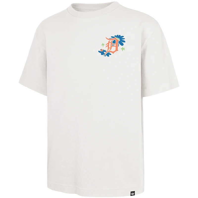 Men's '47 Cream Detroit Tigers Flora Foundation T-Shirt