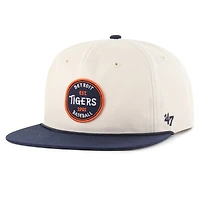 Men's '47  Cream Detroit Tigers Payson Captain Adjustable Hat