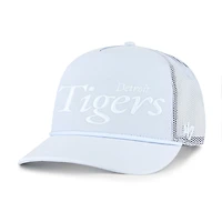 Casquette de camionneur ajustable bleu clair « 47 » pour homme, motif Fondation des Detroit Tigers