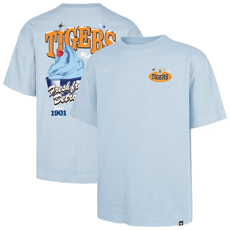 T-shirt bleu clair « 47 » pour homme des Detroit Tigers, Ice Cream Parlor Foundation