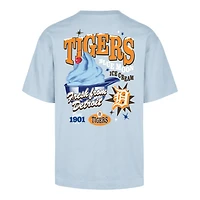 Men's '47 Light Blue Detroit Tigers Ice Cream Parlor Foundation T-Shirt