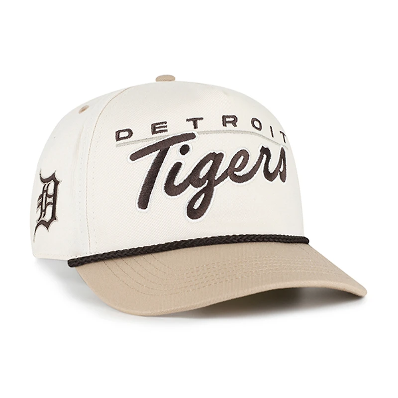 Men's '47  Natural/Tan Detroit Tigers Neutral Terrain Hitch Rope Adjustable Hat