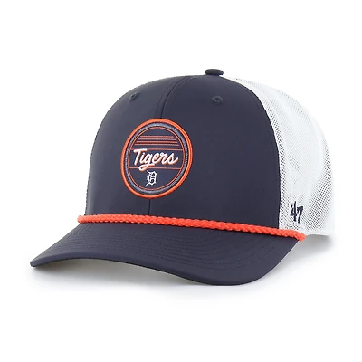 Casquette ajustable Fairway Trucker bleu marine/blanc '47 des Detroit Tigers pour homme
