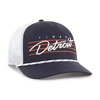 Men's '47 Navy Detroit Tigers Brrr Downburst Mesh Hitch Adjustable Hat