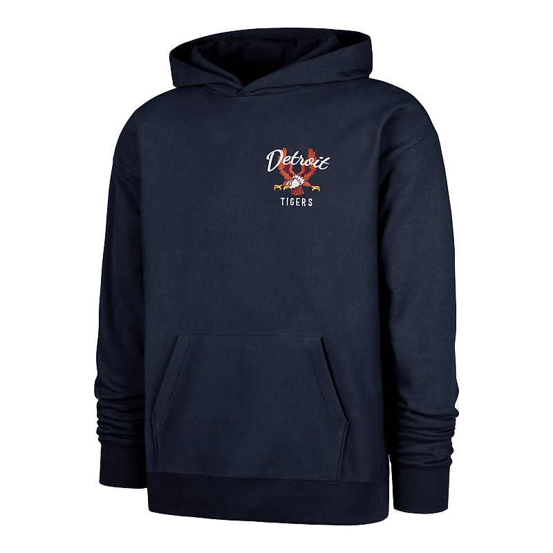 Sweat à capuche souvenir Detroit Tigers bleu marine '47 pour homme, Laurels Foundation
