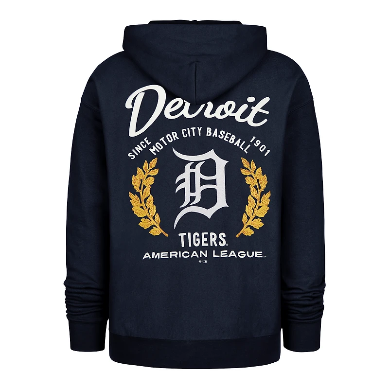 Men's '47  Navy Detroit Tigers Souvenir Laurels Foundation Hoodie
