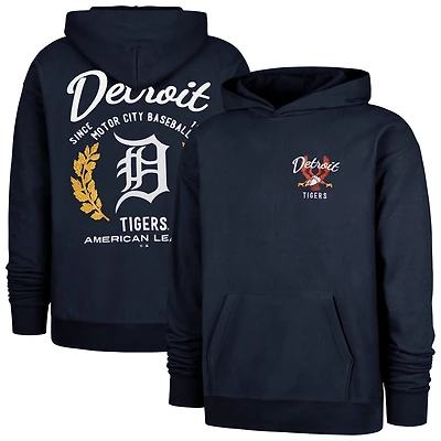 Sweat à capuche souvenir Detroit Tigers bleu marine '47 pour homme, Laurels Foundation