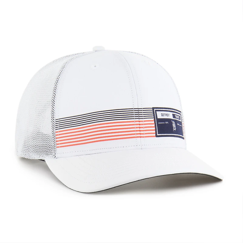 Men's '47  White Detroit Tigers Rangefinder brrr Trucker Adjustable Hat