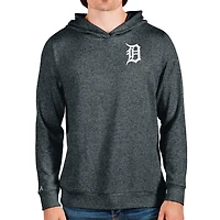 Sweat à capuche Absolute Detroit Tigers pour homme, couleur anthracite chiné, Antigua