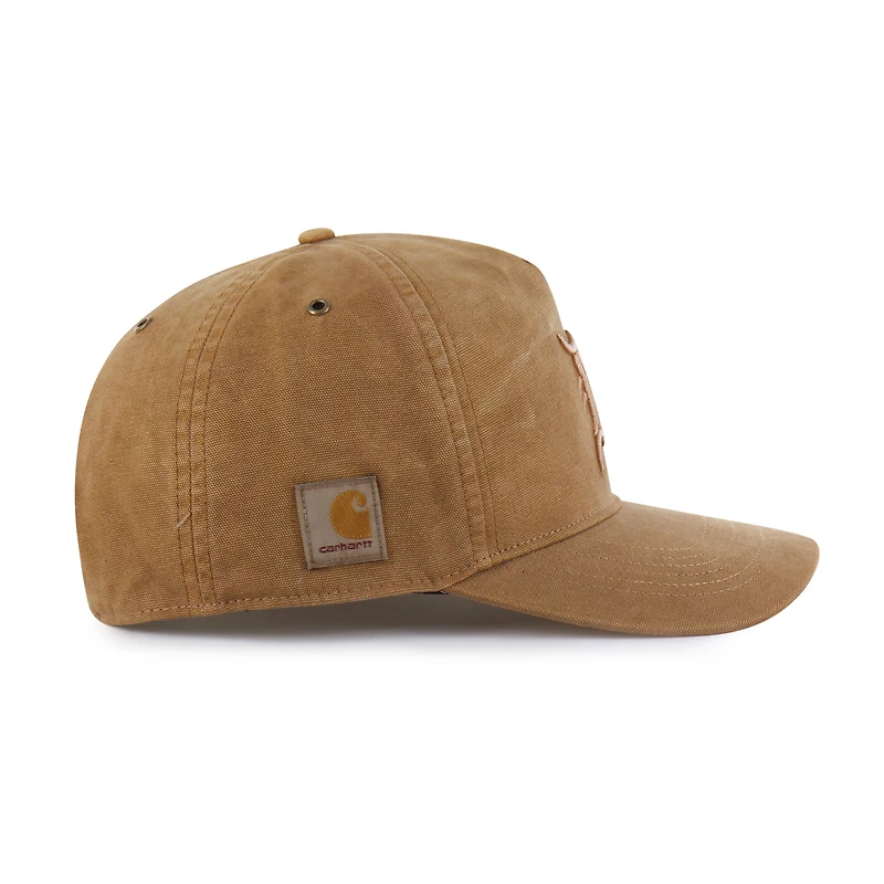 Men's Carhartt x '47 Brown Detroit Tigers Dyed Hitch Adjustable Hat