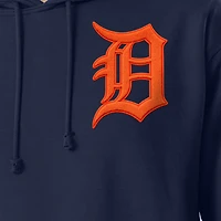Men's Champion  Navy Detroit Tigers Reverse Weave Chenille Hoodie