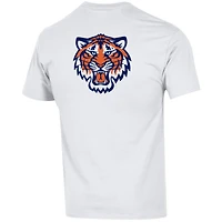 Men's Champion White Detroit Tigers 3-Hit Jersey T-Shirt