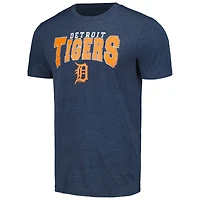 Ensemble de nuit pour hommes Concepts Sport Charcoal/Navy Detroit Tigers Meter T-shirt et pantalon