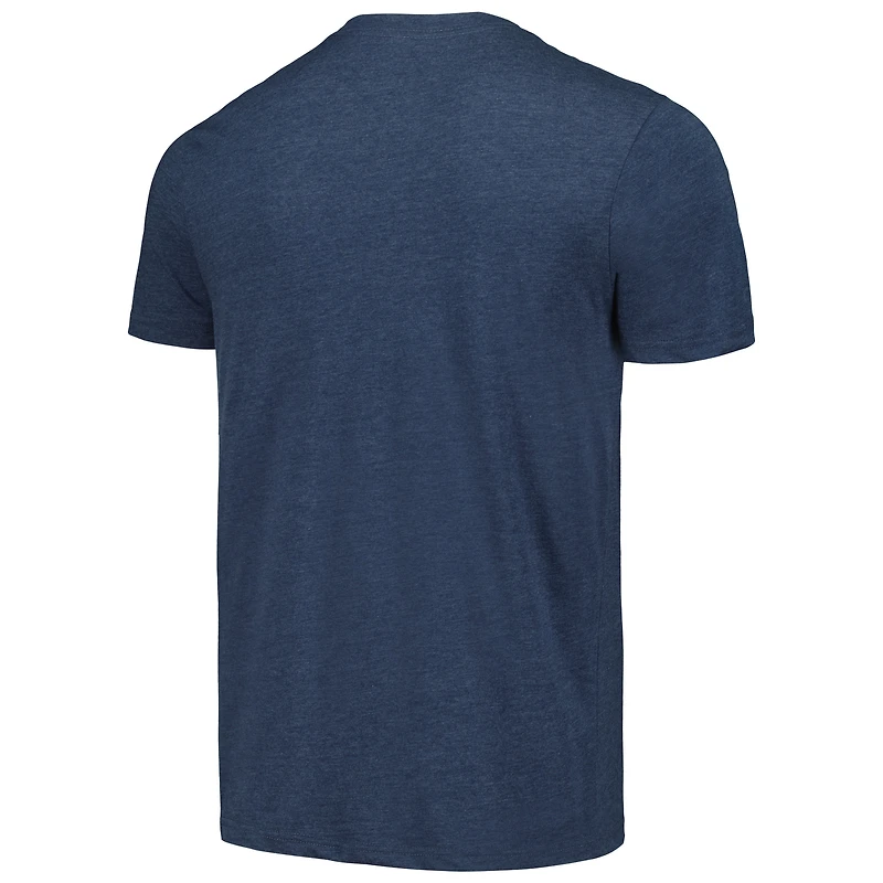 Ensemble de nuit pour hommes Concepts Sport Charcoal/Navy Detroit Tigers Meter T-shirt et pantalon